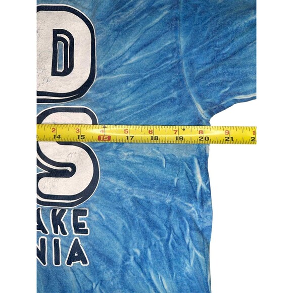 Colortone Good Vibes Conneaut Lake Pennsylvania Tie Dye Graphic T-Shirt Size L - Picture 4 of 4